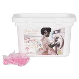 Gold n Pearls 4-in-1 Laundry Detergent Pods – Cherry Velvet (52 Pods)
