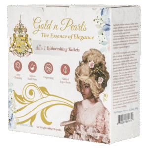 Gold n Pearls Layer Dishwashing Tablet – Individual Bag (30 Tablets)